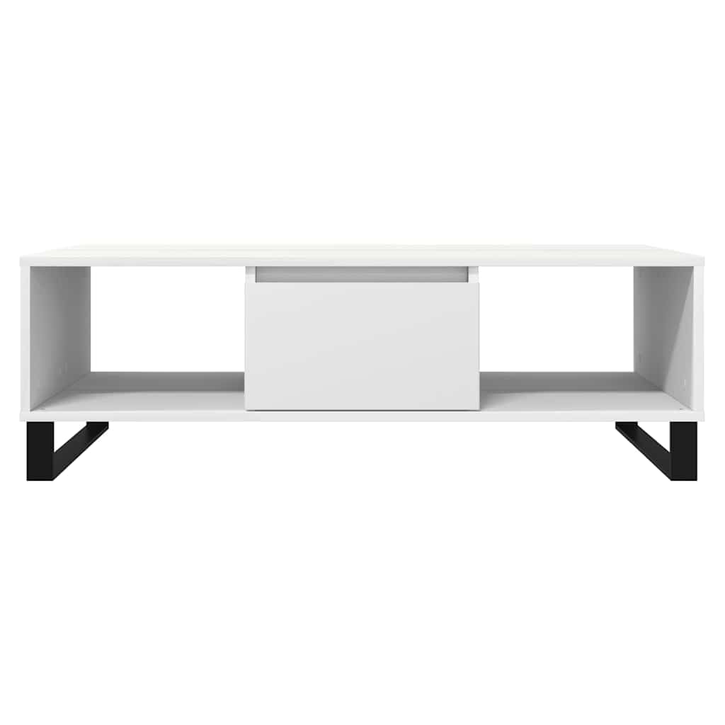 Salongbord Sofabord Hvit 104x60x35 cm