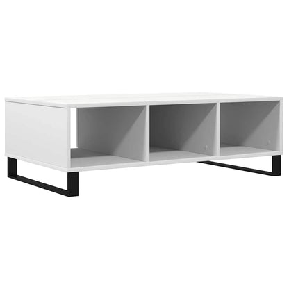 Salongbord Sofabord Hvit 104x60x35 cm