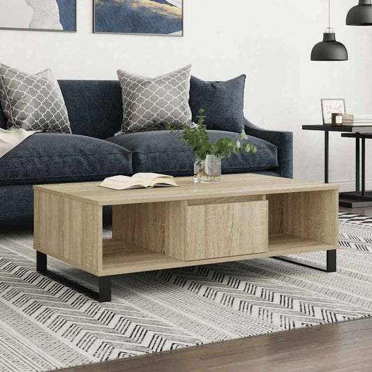Salongbord Sofabord Sonoma Eik 104x60x35 cm