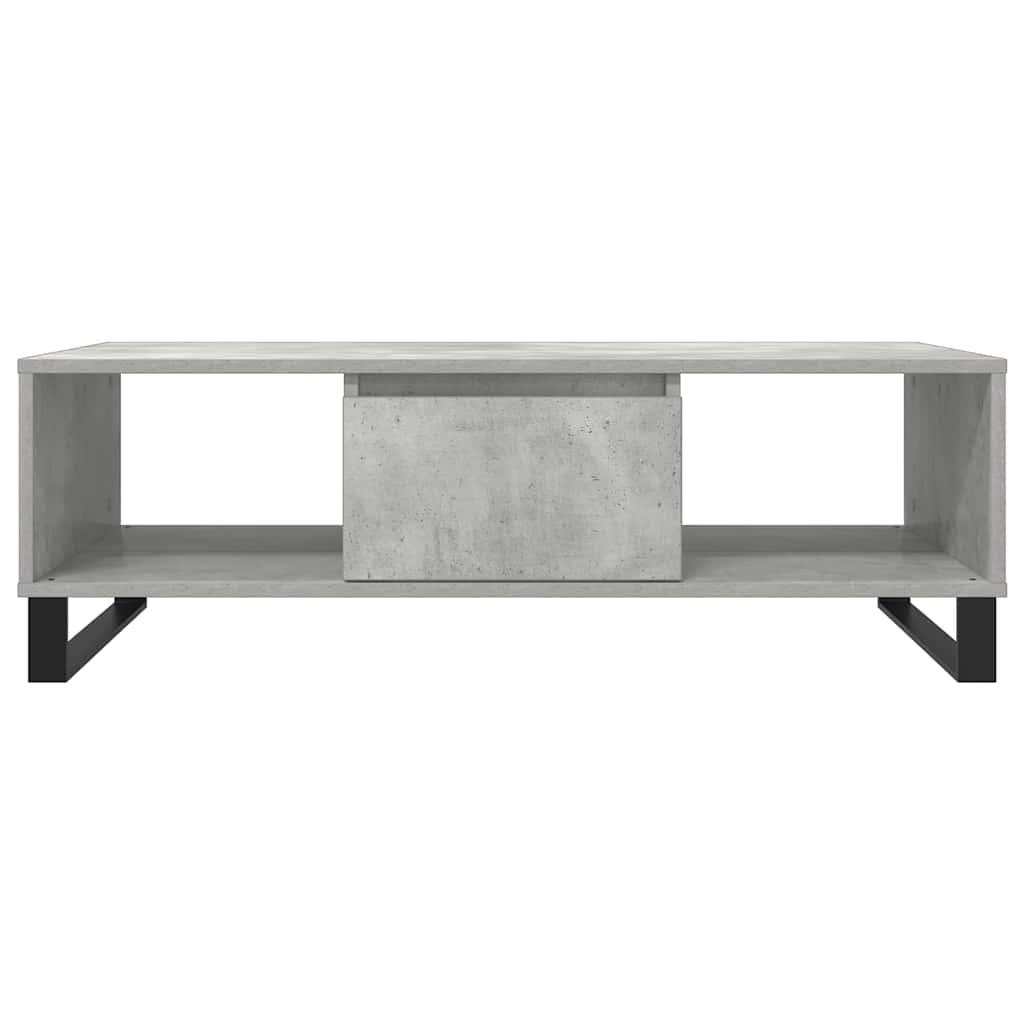 Salongbord Sofabord Betonggrå 104x60x35 cm