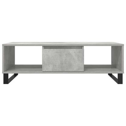 Salongbord Sofabord Betonggrå 104x60x35 cm