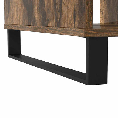 Salongbord Sofabord Røkt Eik 104x60x35 cm