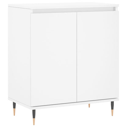 Skjenk hvit 60x35x70 cm konstruert tre