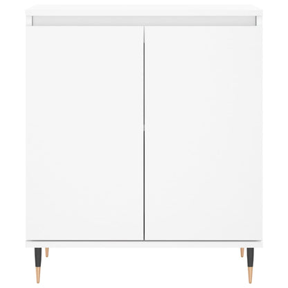 Skjenk hvit 60x35x70 cm konstruert tre