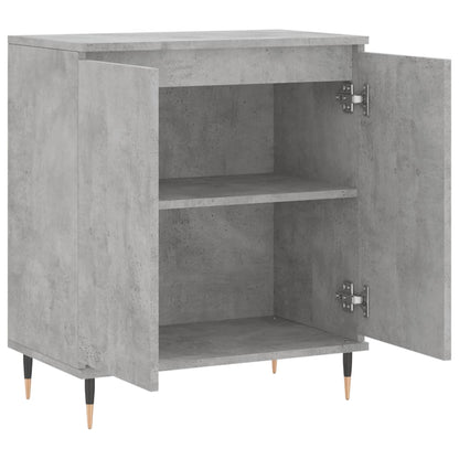 Skjenk betonggrå 60x35x70 cm konstruert tre