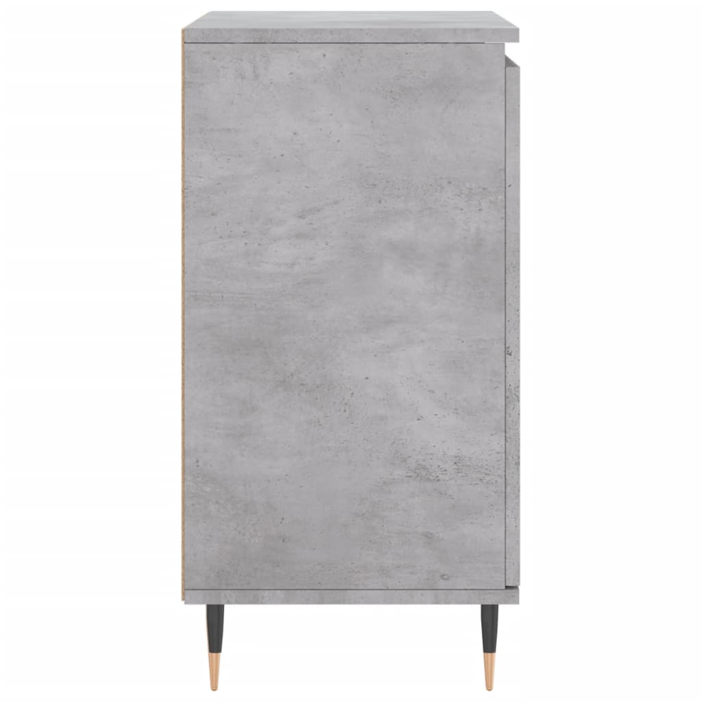 Skjenk betonggrå 60x35x70 cm konstruert tre