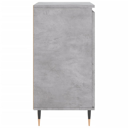 Skjenk betonggrå 60x35x70 cm konstruert tre