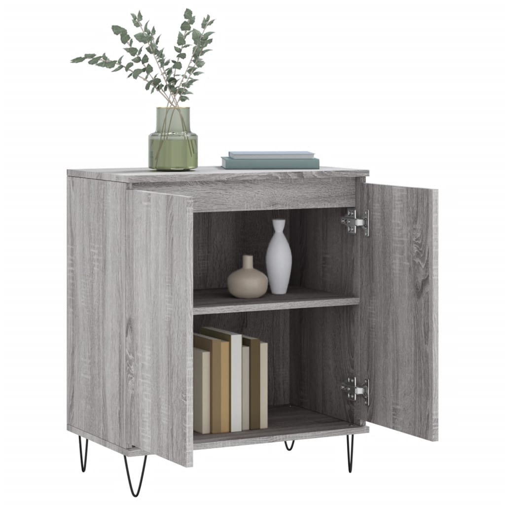 Skjenk Sonoma Grå 60x35x70 cm