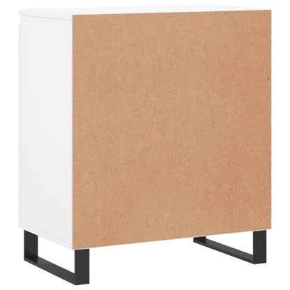 Skjenk hvit 60x35x70 cm konstruert tre