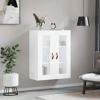 Veggskap Hvit 69,5x34x90 cm