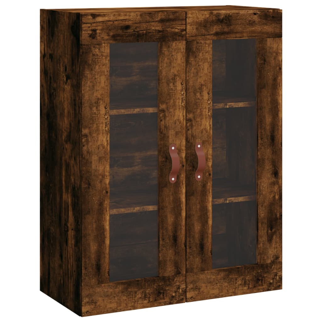 Veggskap Røkt Eik 69,5x34x90 cm