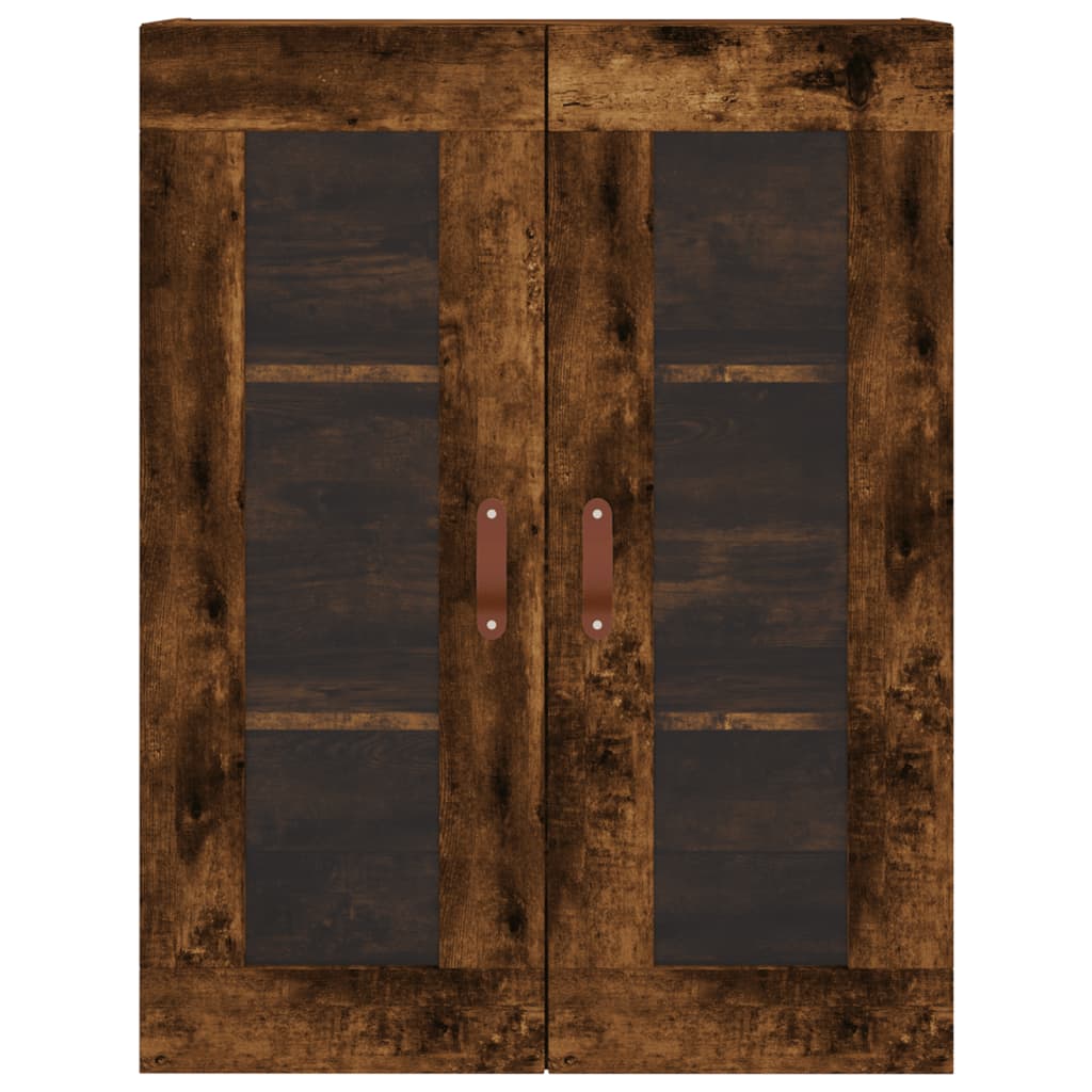 Veggskap Røkt Eik 69,5x34x90 cm