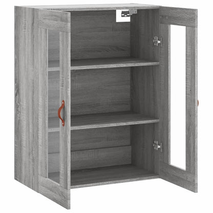 Veggskap Sonoma Grå 69,5x34x90 cm