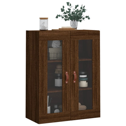 Veggskap Brun Eik 69,5x34x90 cm