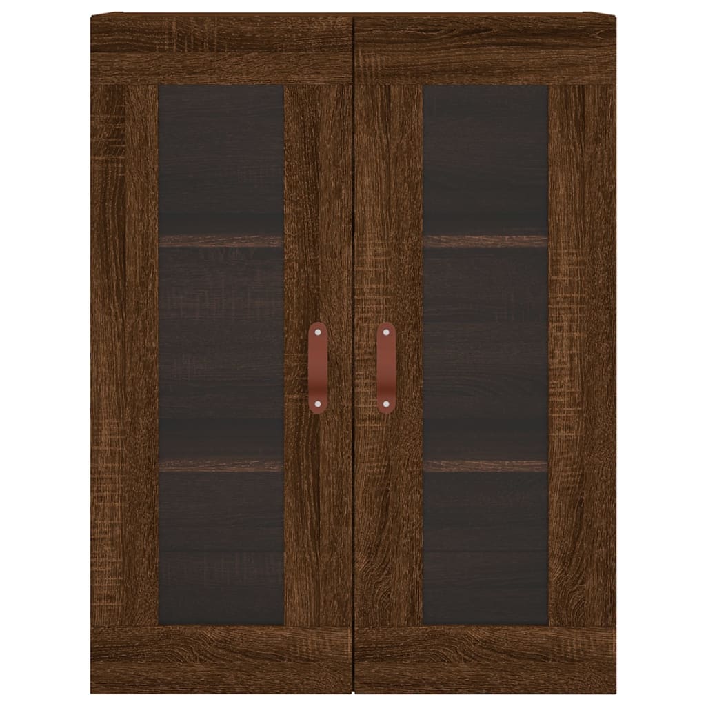 Veggskap Brun Eik 69,5x34x90 cm