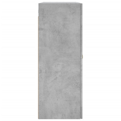 Veggskap Betonggrå 69,5x34x90 cm