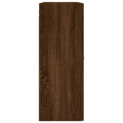 Veggskap Brun Eik 69,5x34x90 cm