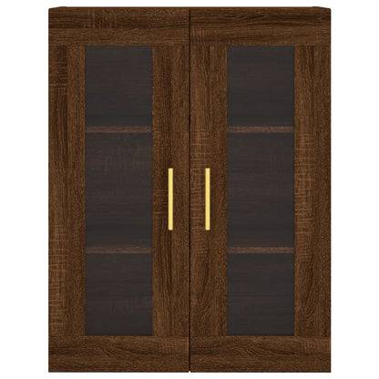 Veggskap Brun Eik 69,5x34x90 cm