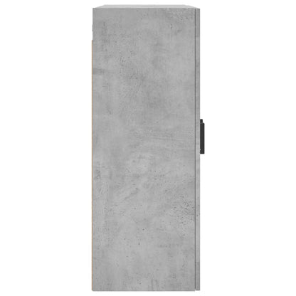 Veggskap Betonggrå 69,5x34x90 cm
