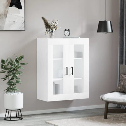 Veggskap Hvit 69,5x34x90 cm