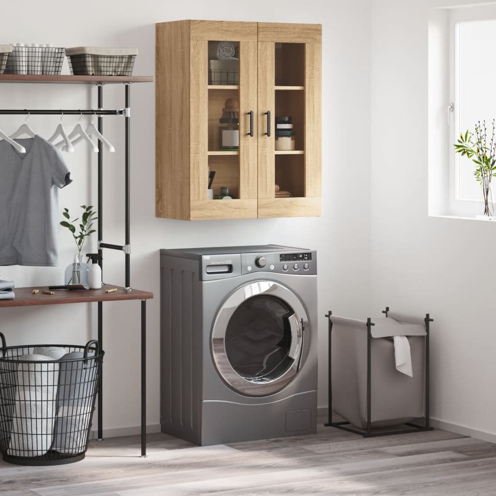 Veggskap Sonoma Eik 69,5x34x90 cm