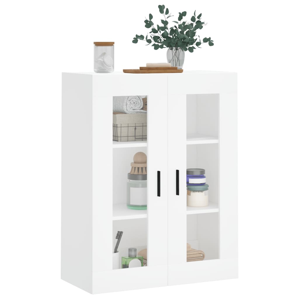 Veggskap Hvit 69,5x34x90 cm