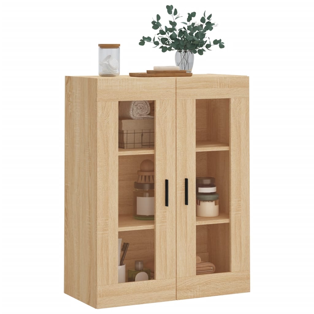Veggskap Sonoma Eik 69,5x34x90 cm