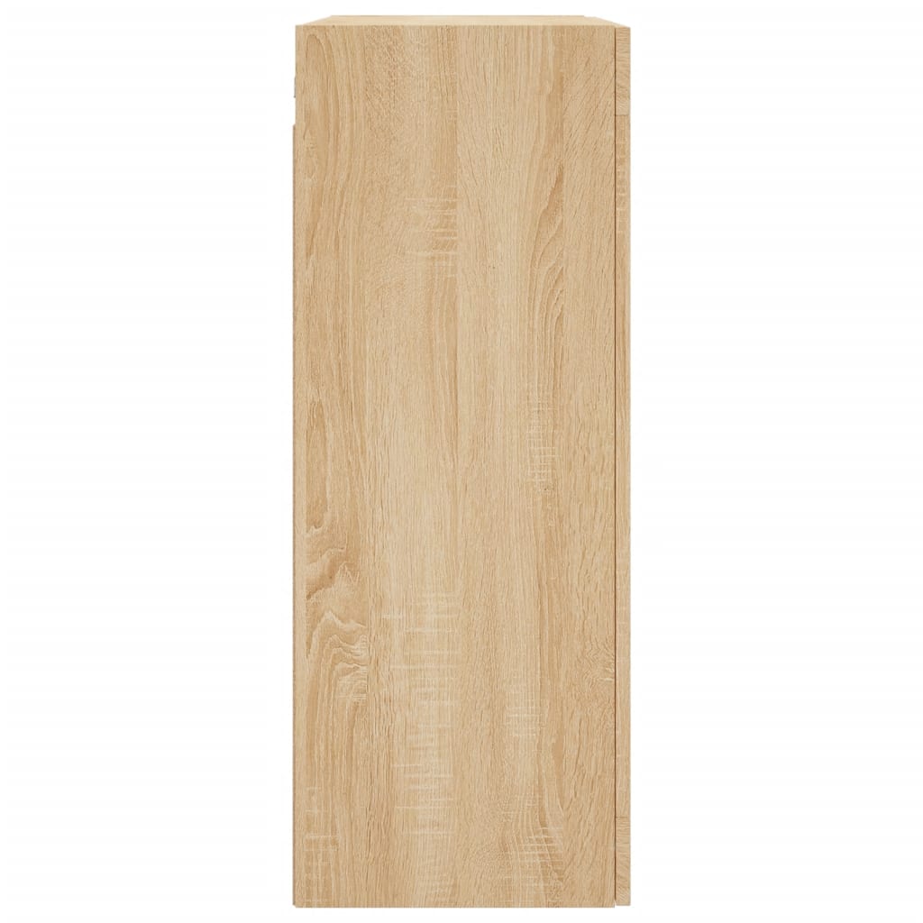 Veggskap Sonoma Eik 69,5x34x90 cm