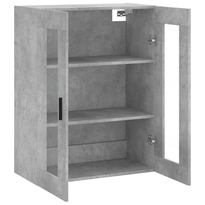 Veggskap Betonggrå 69,5x34x90 cm