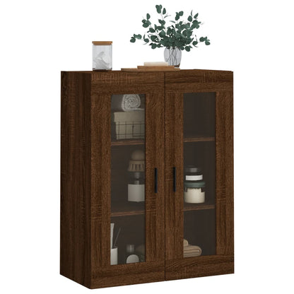 Veggskap Brun Eik 69,5x34x90 cm
