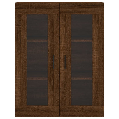 Veggskap Brun Eik 69,5x34x90 cm