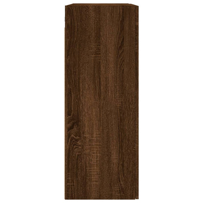 Veggskap Brun Eik 69,5x34x90 cm