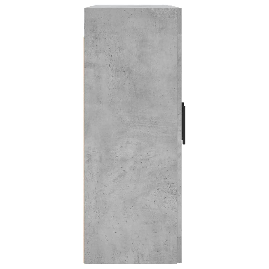 Veggskap Betonggrå 69,5x34x90 cm