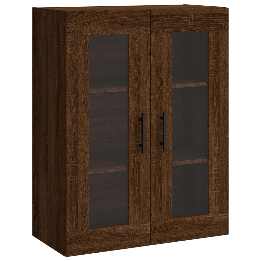Veggskap Brun Eik 69,5x34x90 cm