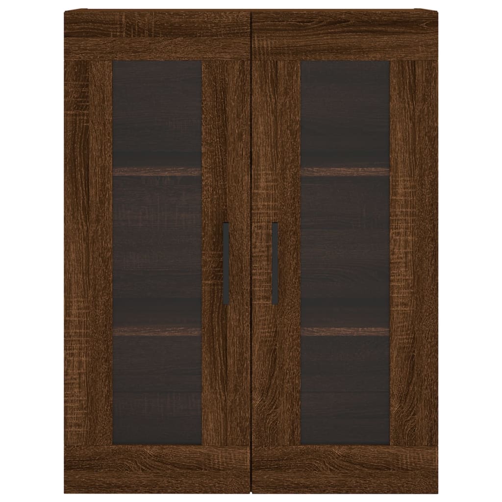 Veggskap Brun Eik 69,5x34x90 cm
