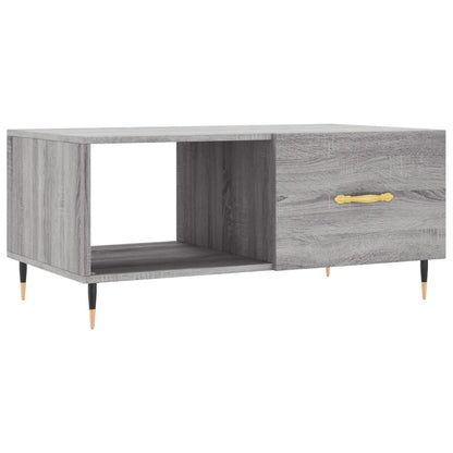 Salongbord Sofabord Sonoma Grå 90x50x40 cm