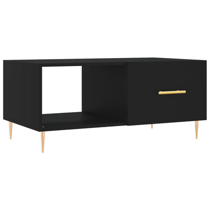 Salongbord Sofabord Svart 90x50x40 cm