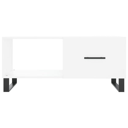 Salongbord Sofabord Hvit 90x50x40 cm
