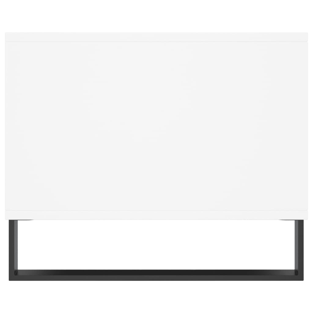 Salongbord Sofabord Hvit 90x50x40 cm