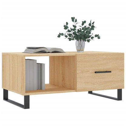 Salongbord Sofabord Sonoma Eik 90x50x40 cm