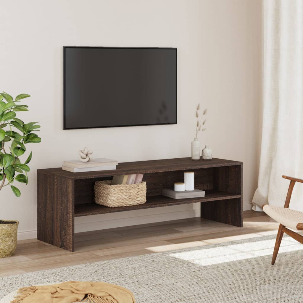 TV-Møbel Brun Eik TV-benk 120x40x40 cm