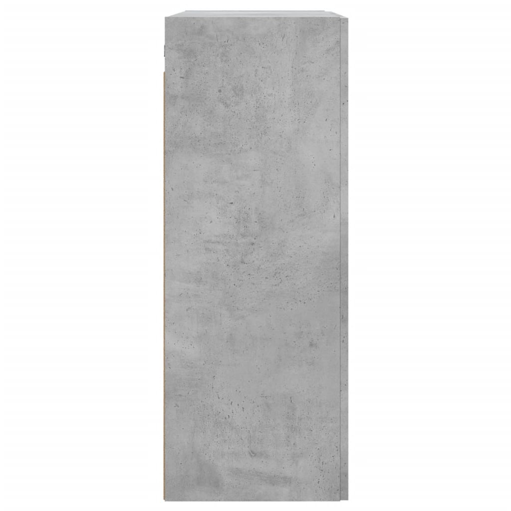 Veggskap Betonggrå 2 stk