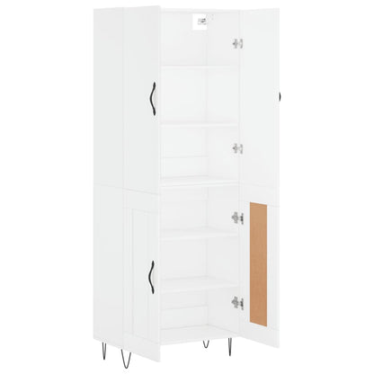 Skap Hvit 69,5x34x180 cm