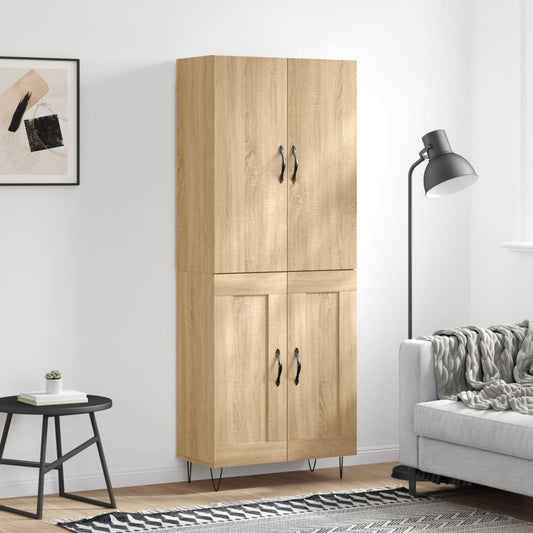Skap Sonoma Eik 69,5x34x180 cm