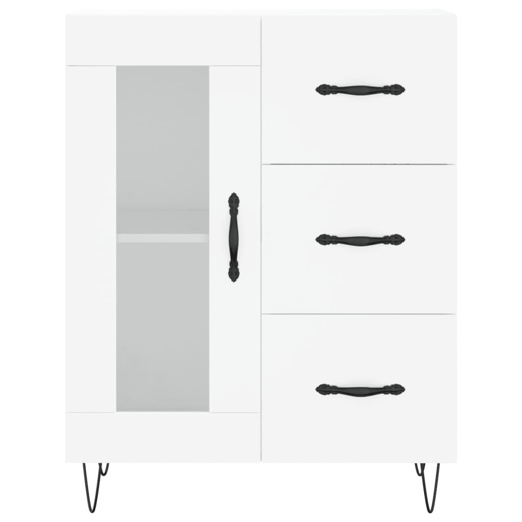 Skap Hvit 69,5x34x180 cm