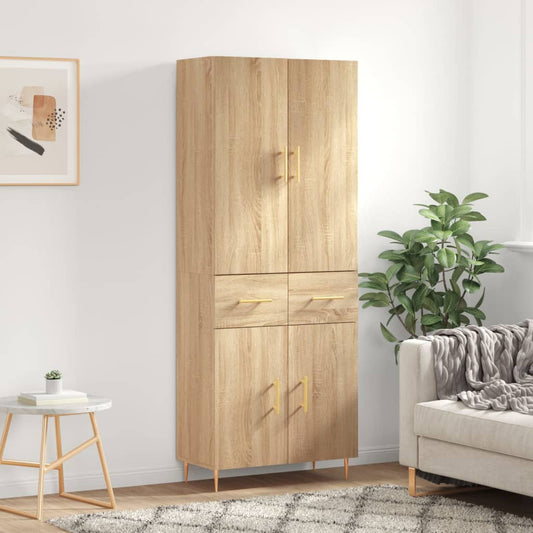 Skap Sonoma Eik 69,5x34x180 cm