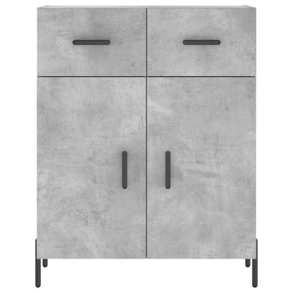 Skap Betonggrå 69,5x34x180 cm