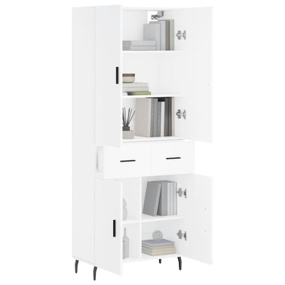 Skap Hvit 69,5x34x180 cm