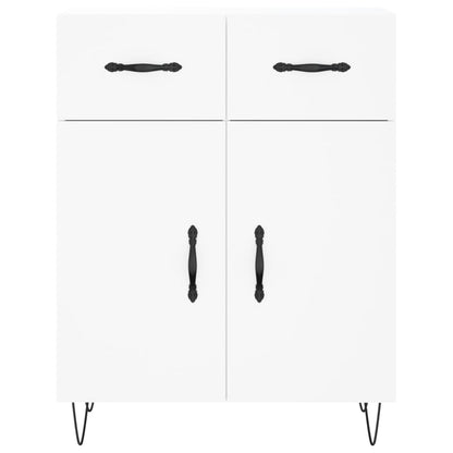 Skap Hvit 69,5x34x180 cm