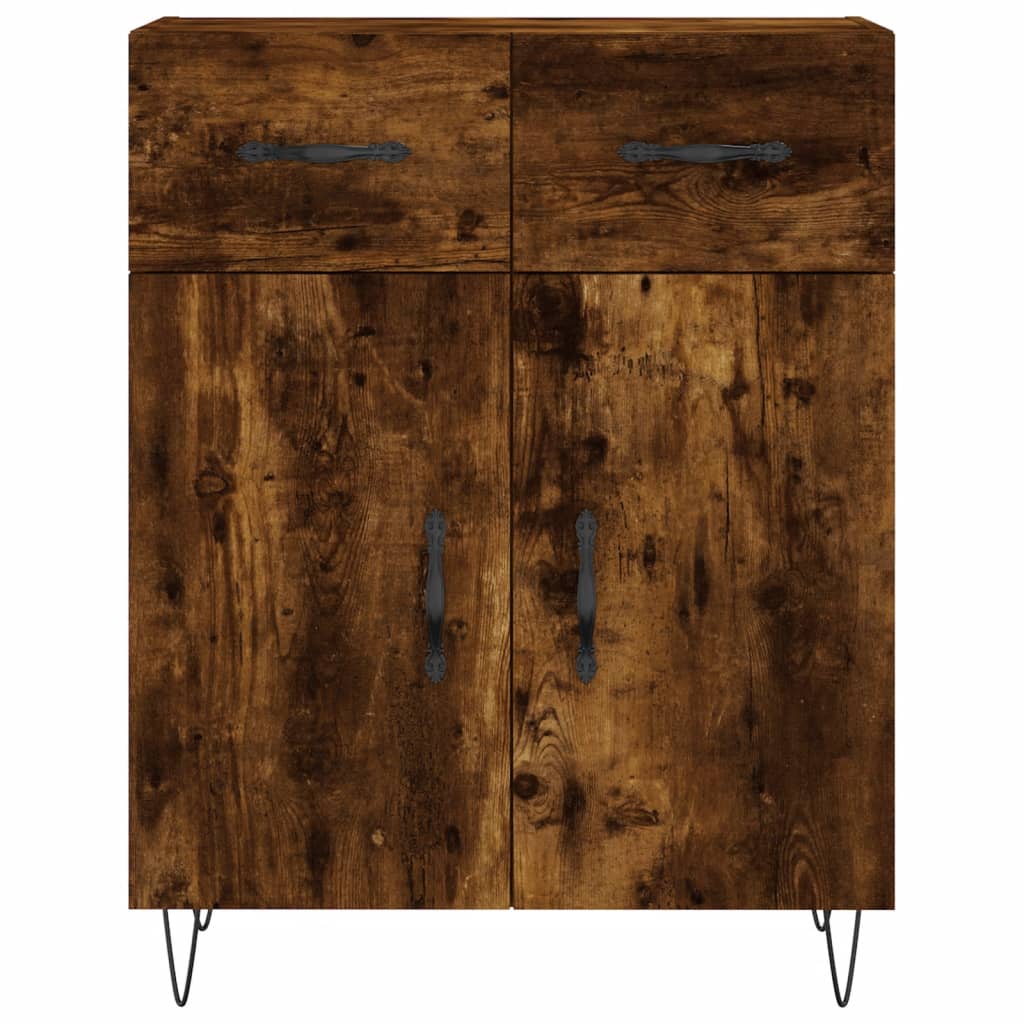 Skap Røkt Eik 69,5x34x180 cm